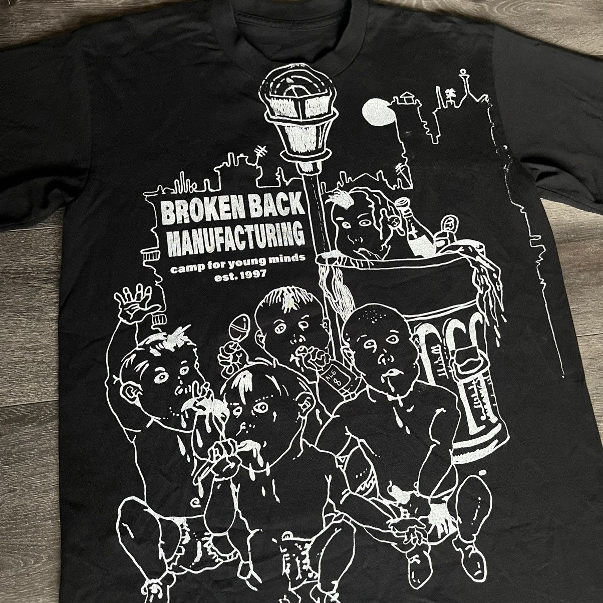Kentucky Boy Tyler Kentucky Boy Tyler Unreleased Broken Back Manufacturing Tee Size US M / EU 48-50 / 2 - 4 Thumbnail