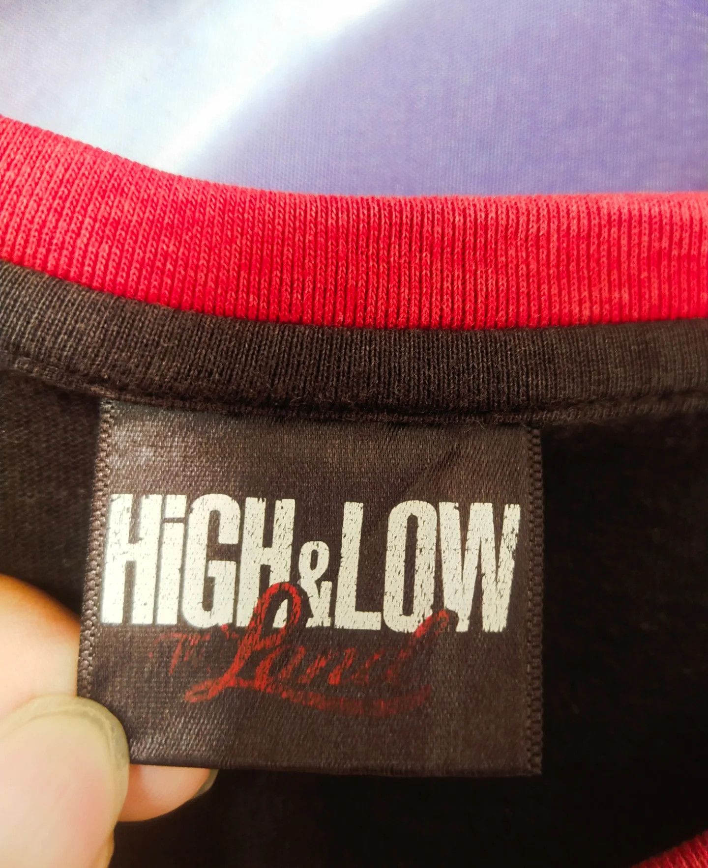 20471120 High&Low Baseball Jersey Design Like Japan Movie Tee Size US XL / EU 56 / 4 - 5 Thumbnail