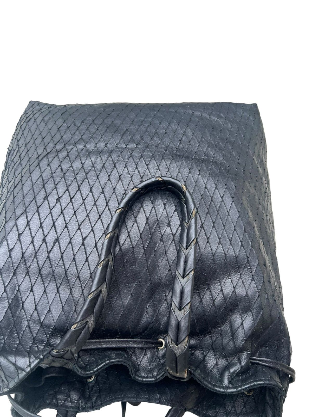 Jas MB Jas M.B. Hand Made in England Distressed Leather Huge Bag Size ONE SIZE - 17 Thumbnail