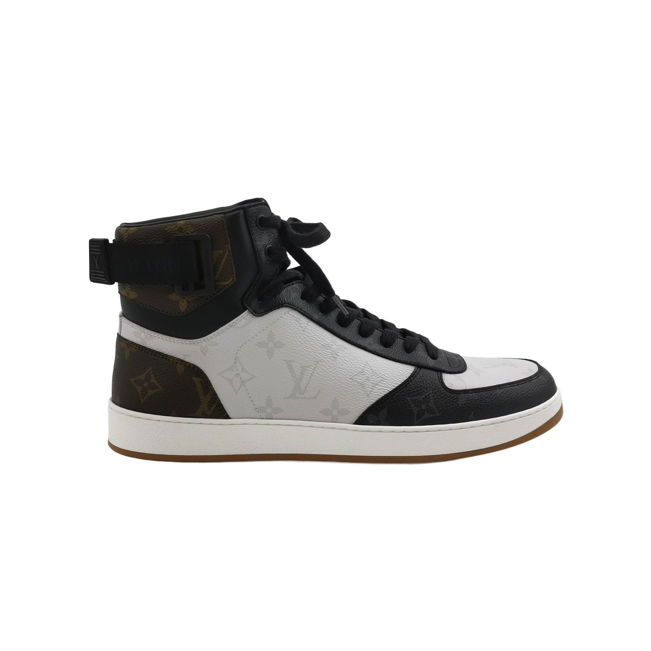 Louis Vuitton Louis Vuitton Monogram Rivoli Hi-Top Sneakers 10.5 Size US 10 / EU 43 - 1 Thumbnail