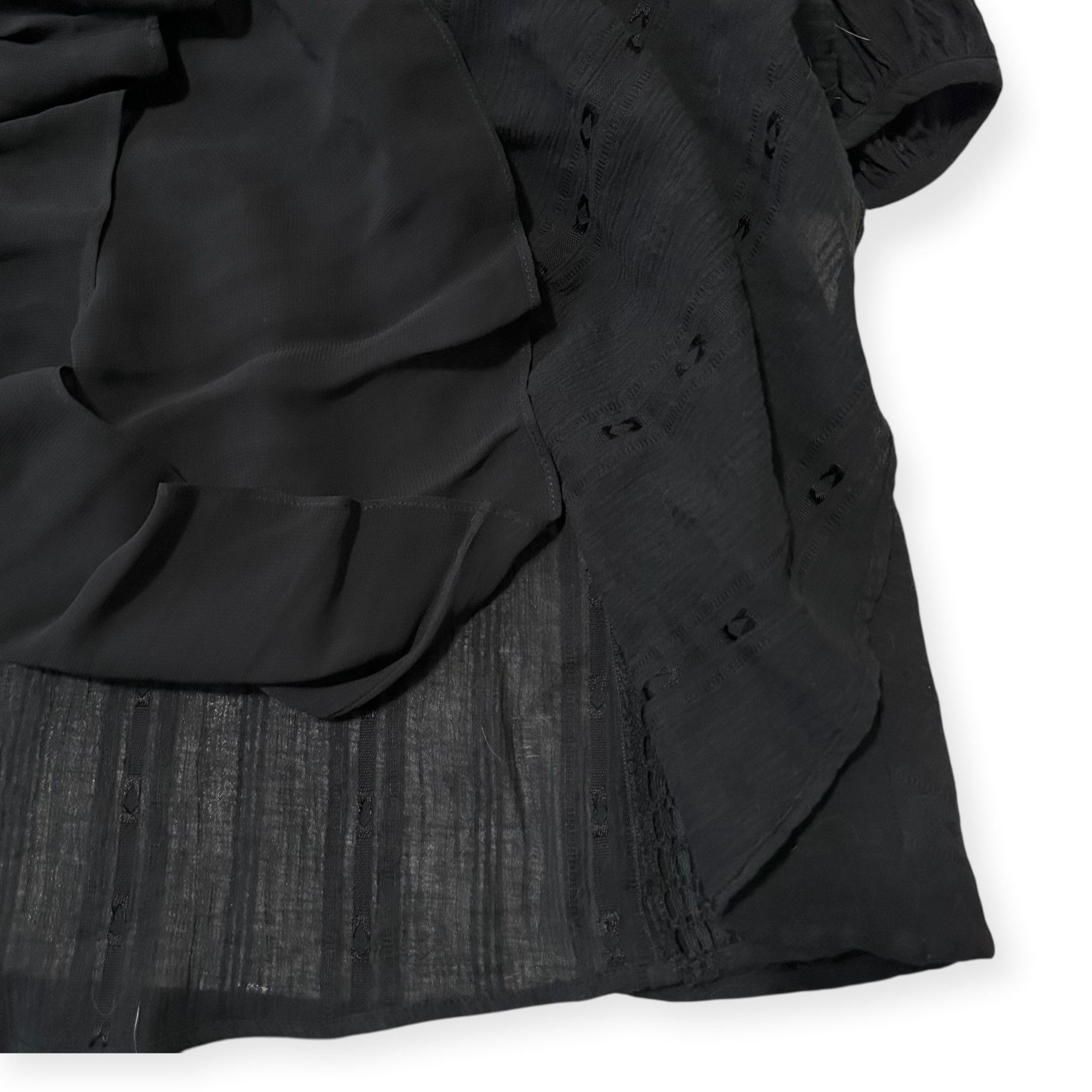 Isabel Marant Etoile ISABEL MARANT ÉTOILE Isma Black Mini Dress, Size FR36/S, NW Size XS / US 0-2 / IT 36-38 - 12 Thumbnail