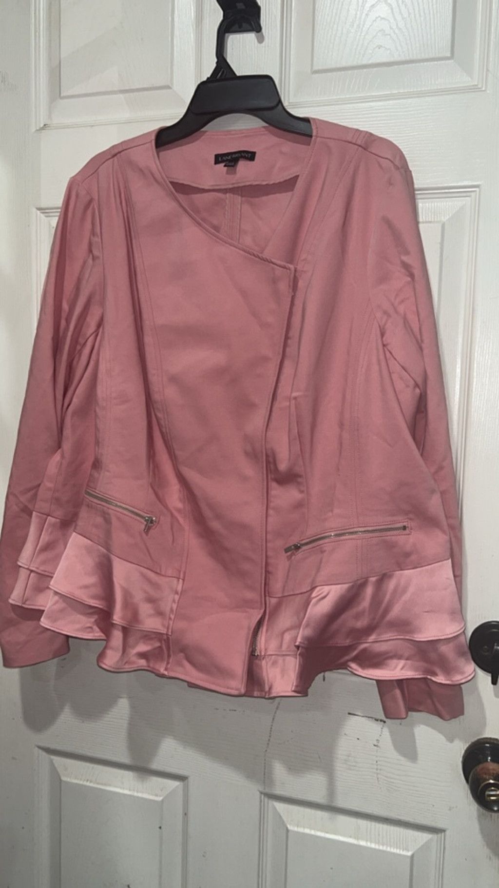 Other Women's LANE BRYANT Pink Blazer & Suit Jacket Plus Size 20 Size 3XL / US 20-22 - 2 Thumbnail