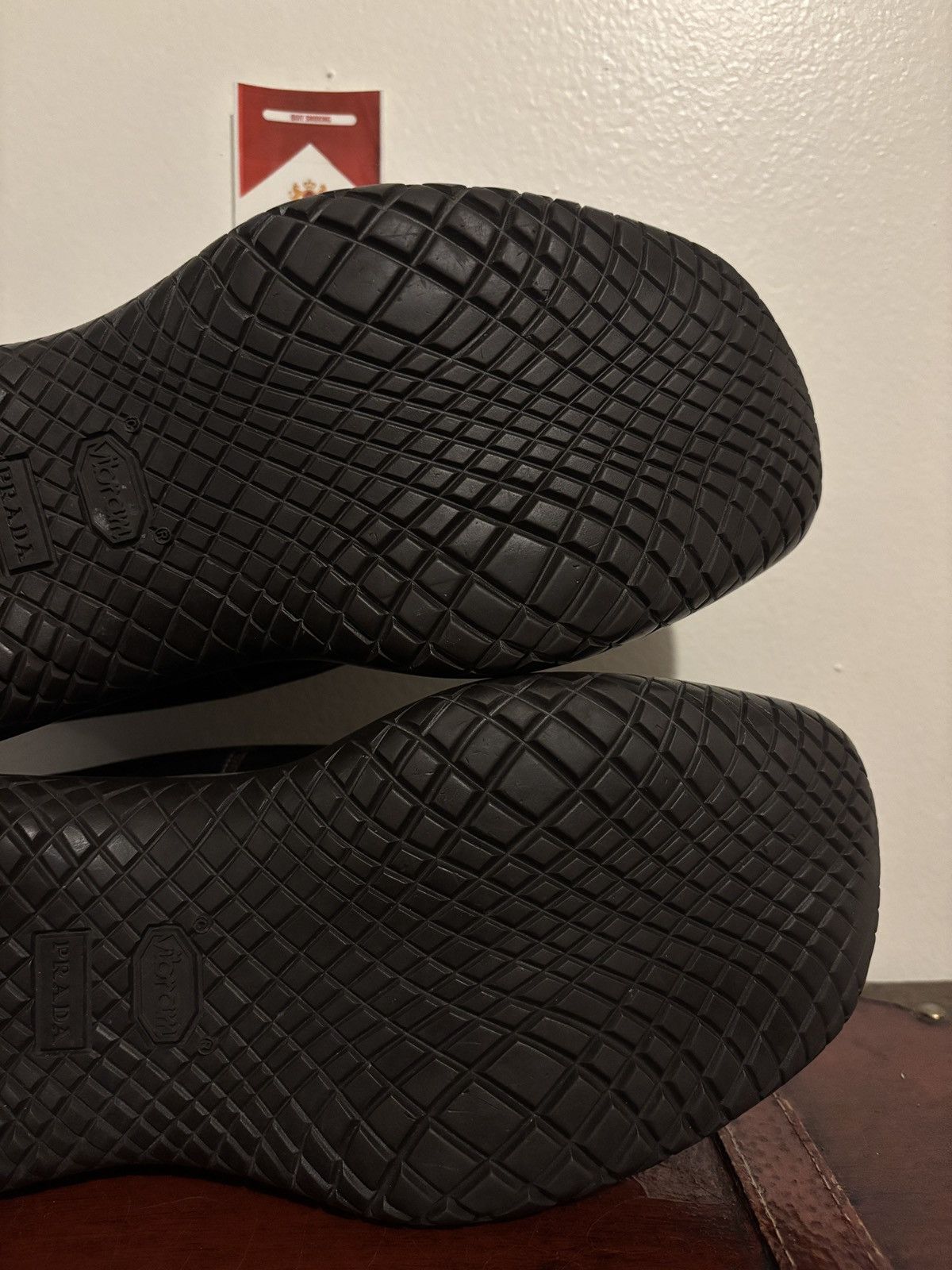 Prada Brown FW1999 Prada Square Toe Derby Vibram Sole Loafers Size US 9.5 / EU 42-43 - 19 Thumbnail