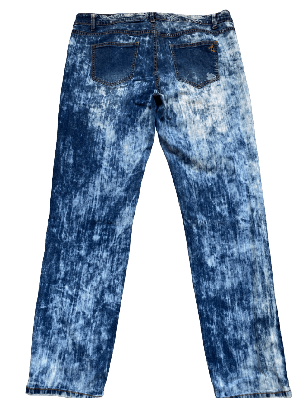 If Six Was Nine × Japanese Brand Distressed Acid Wash Ripped Vip Jeans Size US 37 - 3 Thumbnail