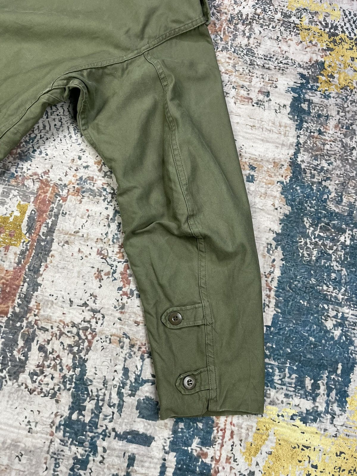 Vintage Vtg 70s KL Seyntex Dutch Army Military Field Jackets Size US L / EU 52-54 / 3 - 9 Thumbnail