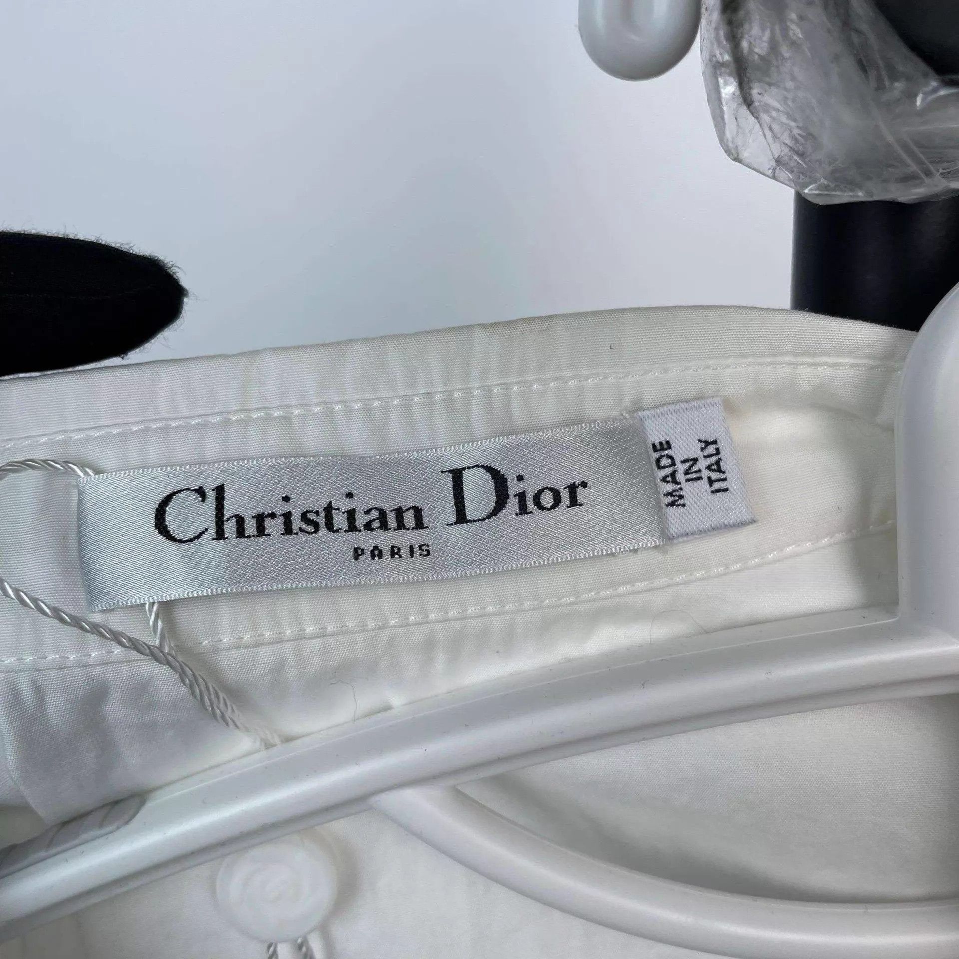 Dior DIOR solid logo square neck sleeveless shirt Size XS / US 0-2 / IT 36-38 - 5 Thumbnail