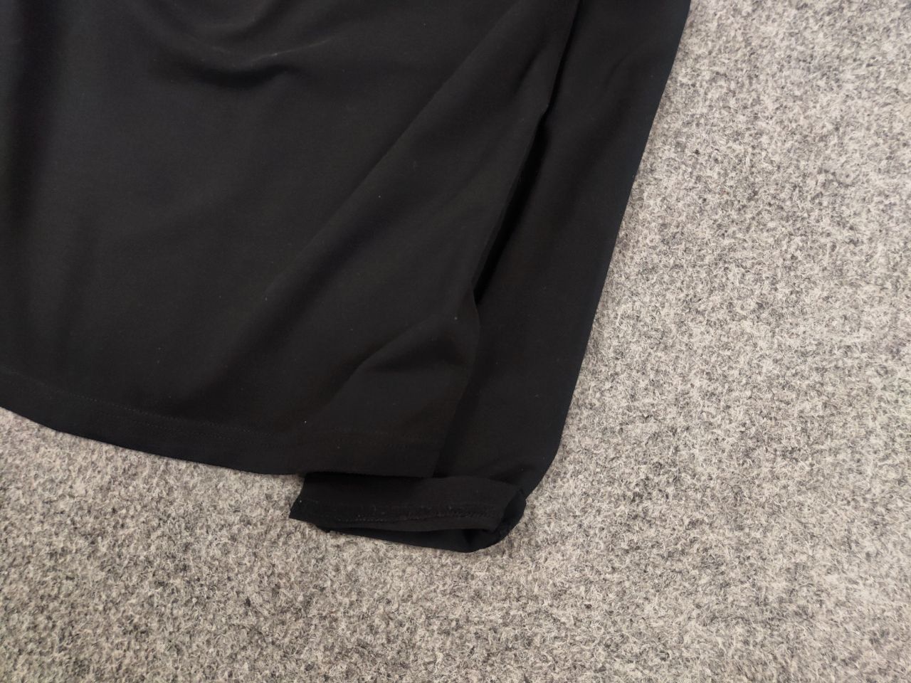 Burberry Burberry London Classic Black Cotton Long Sleeve Nova Check Size L / US 10 / IT 46 - 5 Thumbnail