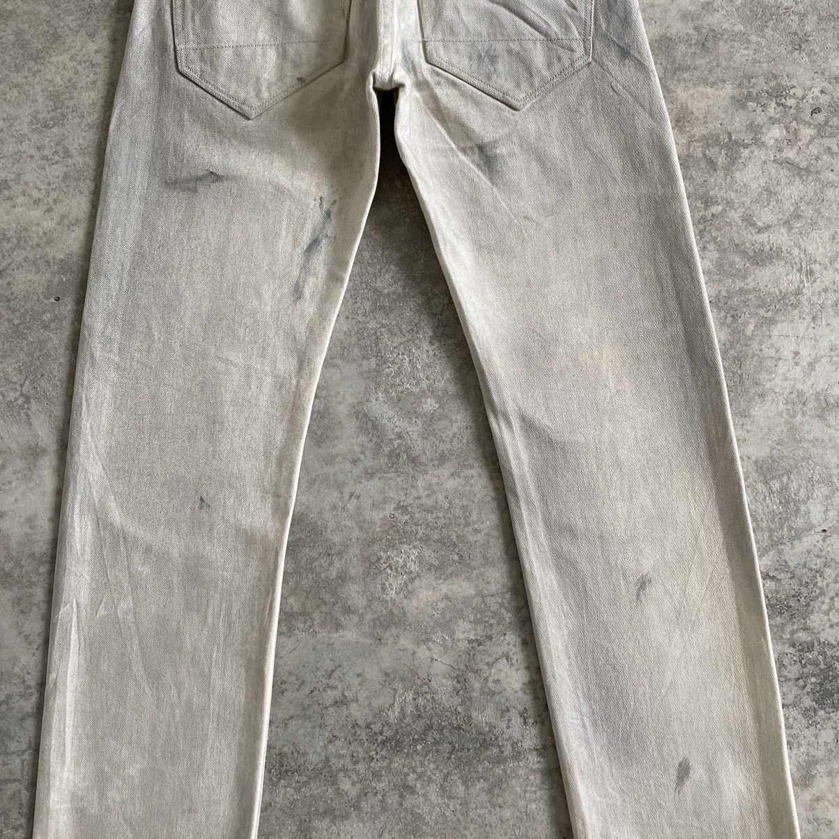 Sanca Sanca Made In Japan Selvedge Waxed Denim Jeans Size US 27 - 15 Thumbnail