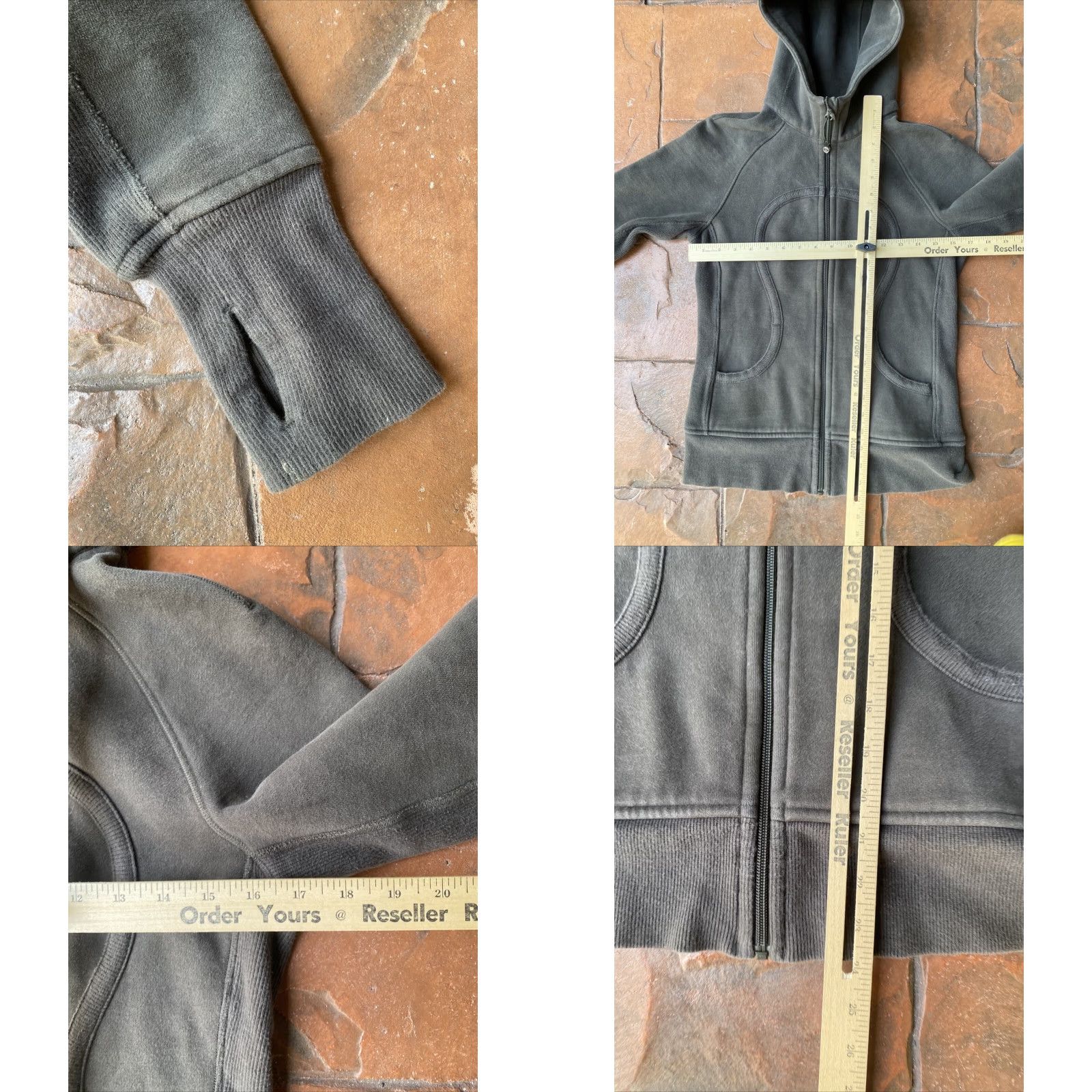Lululemon Lululemon Scuba Hoodie Sweatshirt Women's 6 Green Full Zip Fleece Lined Shirt Regular Activewear Gym & Training Ladies 6 Green Full Zip Scuba Hoodie Size M / US 6-8 / IT 42-44 - 8 Thumbnail