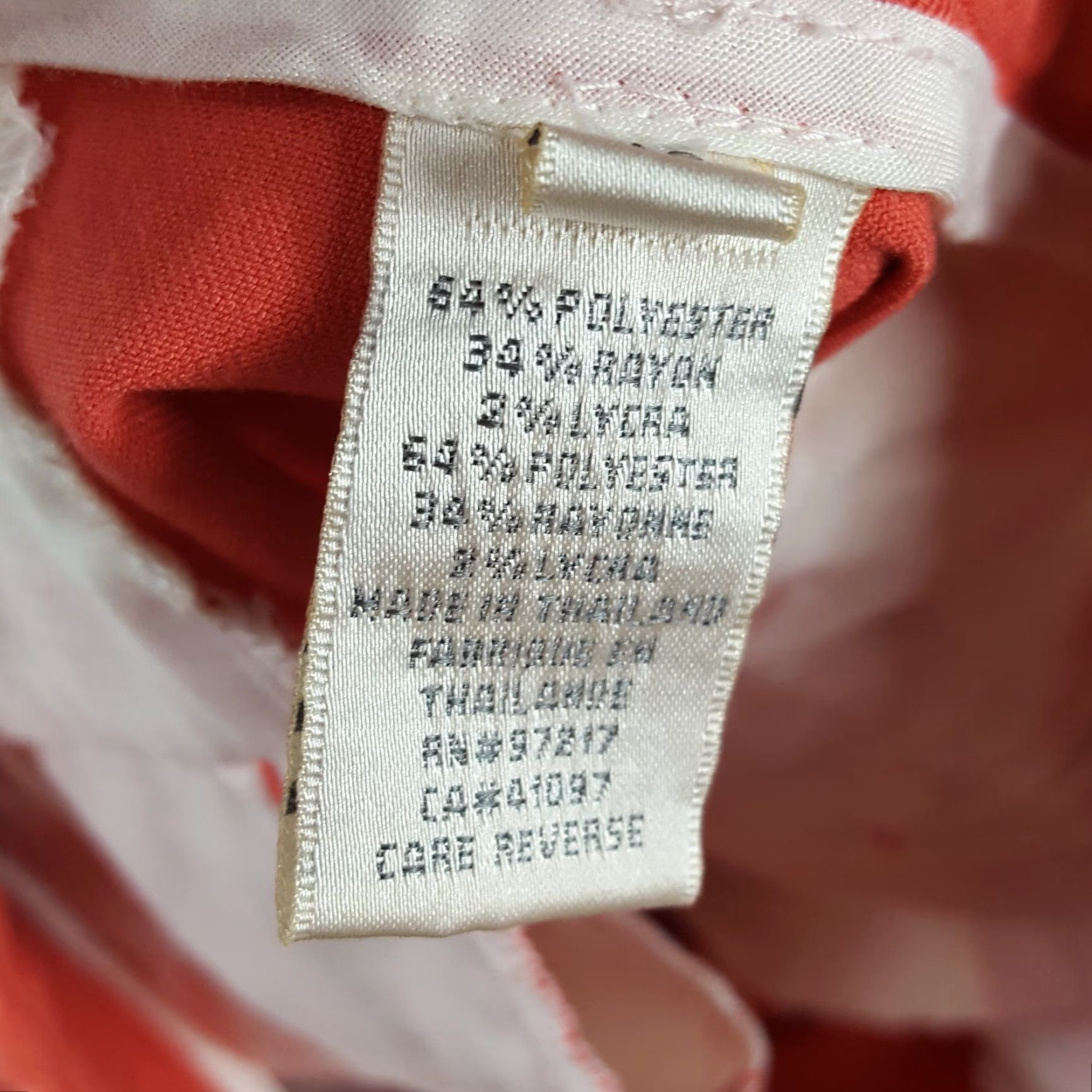 Vintage VINTAGE Tehama Women's Golf Chino Shorts Size 16 34" Waist Casual Summer Athletic Pockets Size 38" / US 16 / IT 52 - 6 Thumbnail
