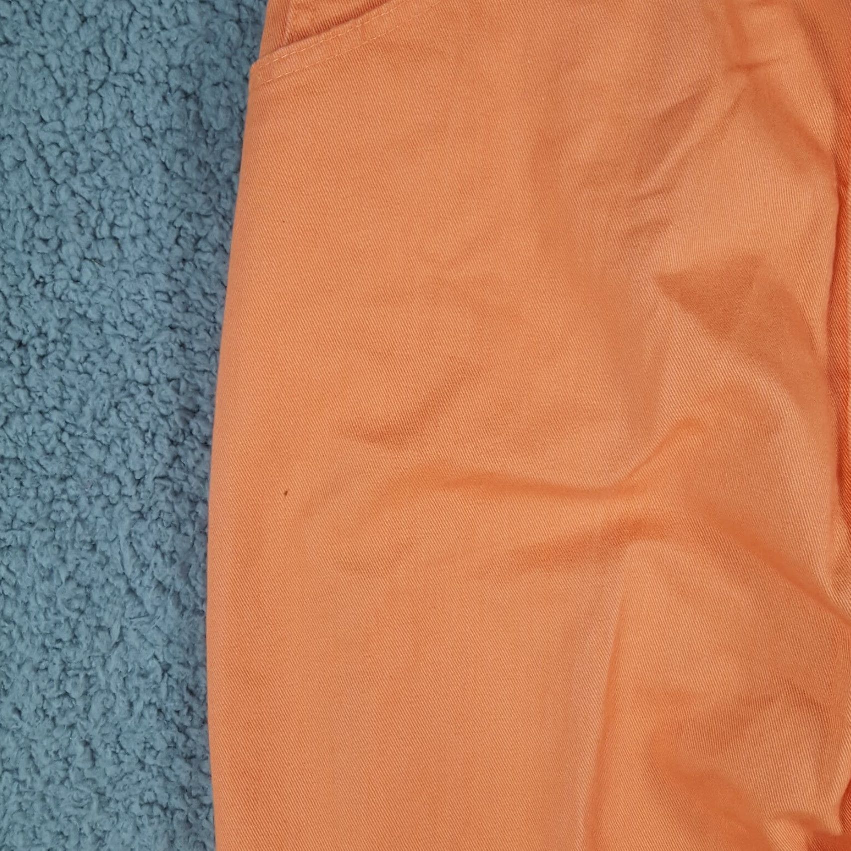 Vintage VINTAGE Tour De France 90s Peach High Waist Straight Leg Dress Pants Women's Size 12 Tall Orange Size 34" / US 12 / IT 48 - 3 Thumbnail