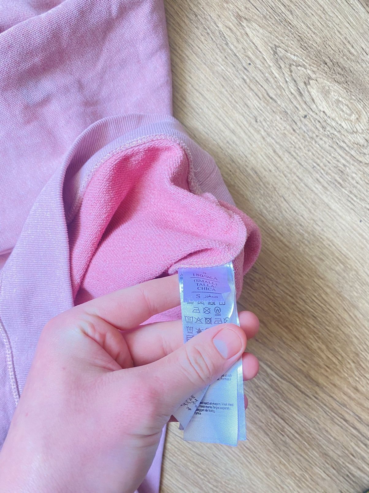 Allsaints × Vintage Vintage Allsaints pink sweatshirt men’s L Size US L / EU 52-54 / 3 - 6 Thumbnail