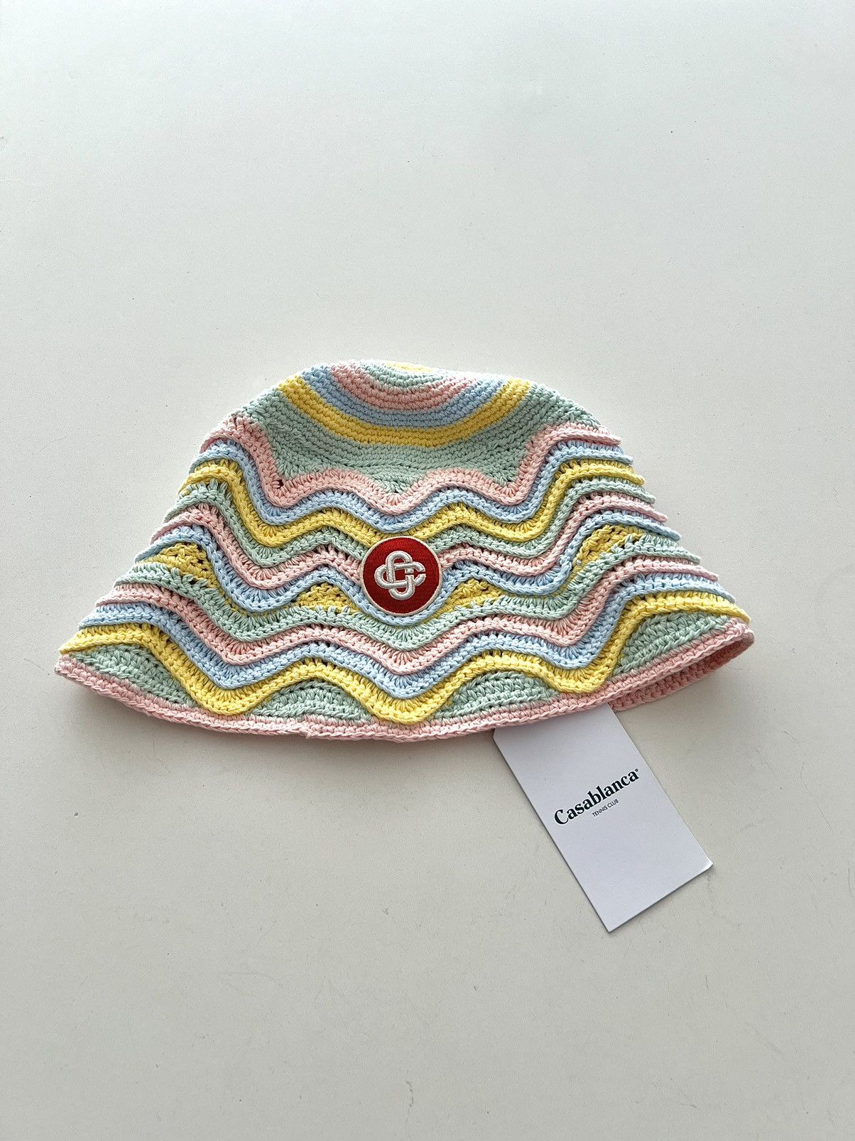 Casablanca Multicolor Crochet Bucket Hat