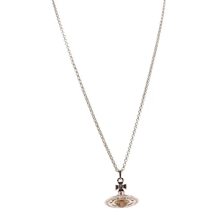 Vivienne Westwood Vivienne Westwood Brass Logo Necklace in Rose Gold 0079 Size ONE SIZE - 1 Thumbnail