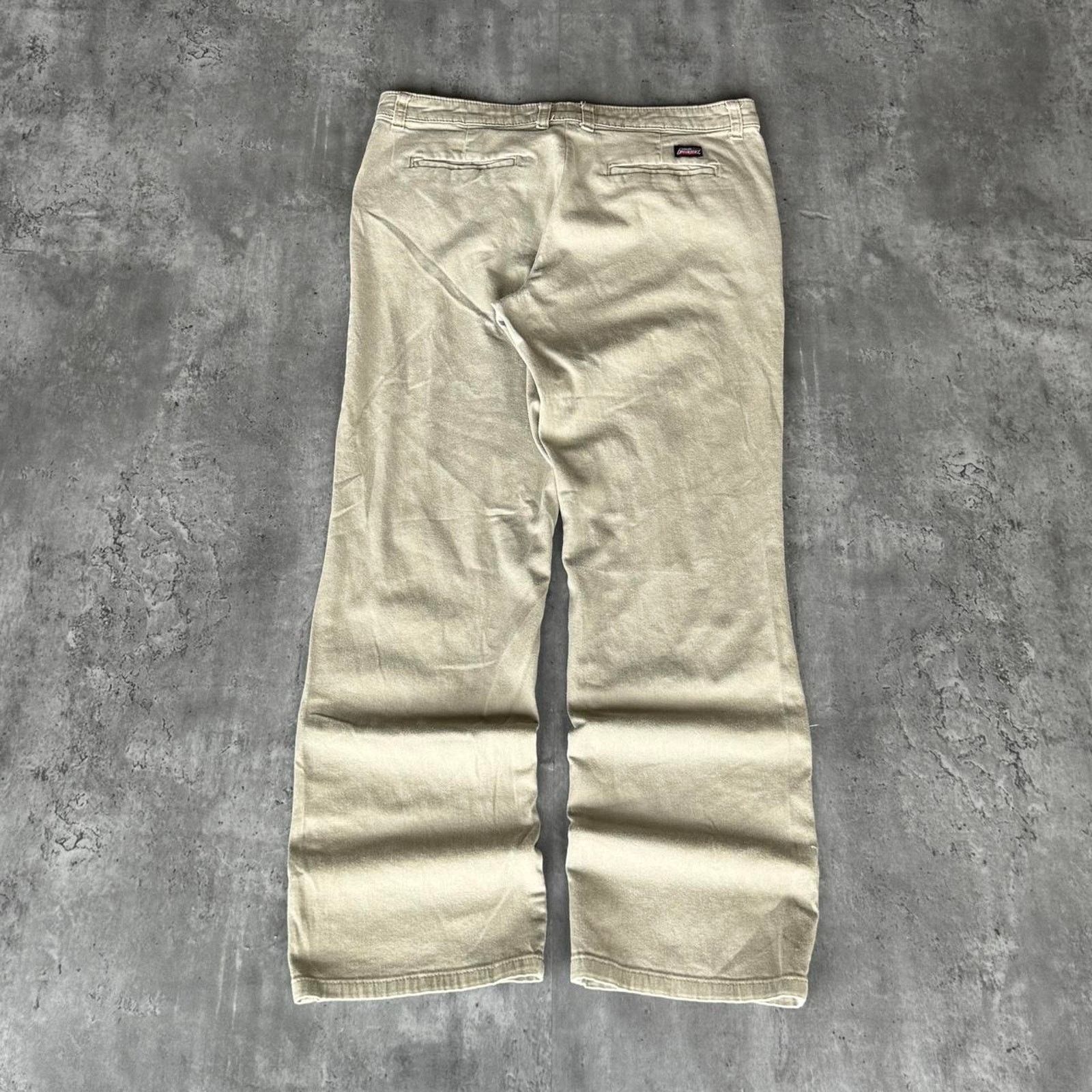 Dickies × Vintage Vintage Y2K Dickies Baggy Skater Chino Casual Pants Size 30" / US 8 / IT 44 - 2 Thumbnail