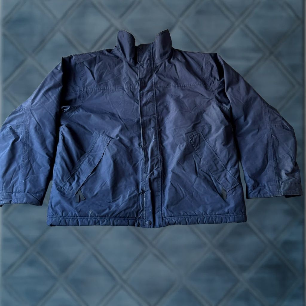 Vintage LL Bean Jacket Mens XL Blue Bomber Ski Sherpa Lined Nylon Outdoor Snow Jacket - Mens Size US XL / EU 56 / 4 - 1 Thumbnail