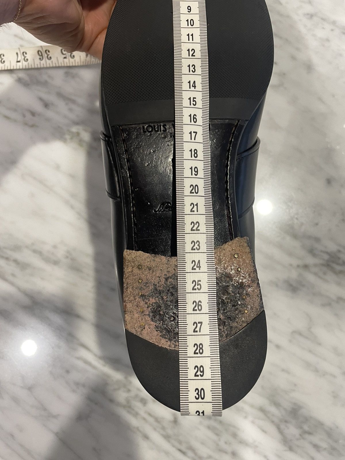 Louis Vuitton Black Damier Louis Vuitton loafer Size US 9.5 / EU 42-43 - 8 Thumbnail