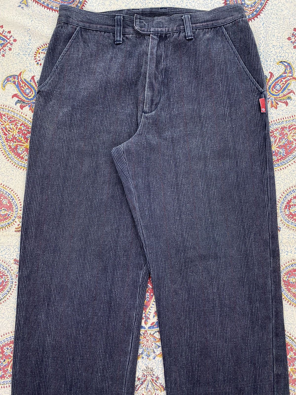 Japanese Brand Doarat Plaid Denim Trouser Size US 32 / EU 48 - 3 Thumbnail