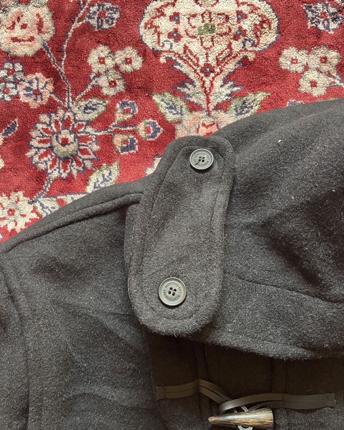 Original Montgomery Montgomery Wool Duffle Coat Size US L / EU 52-54 / 3 - 8 Thumbnail