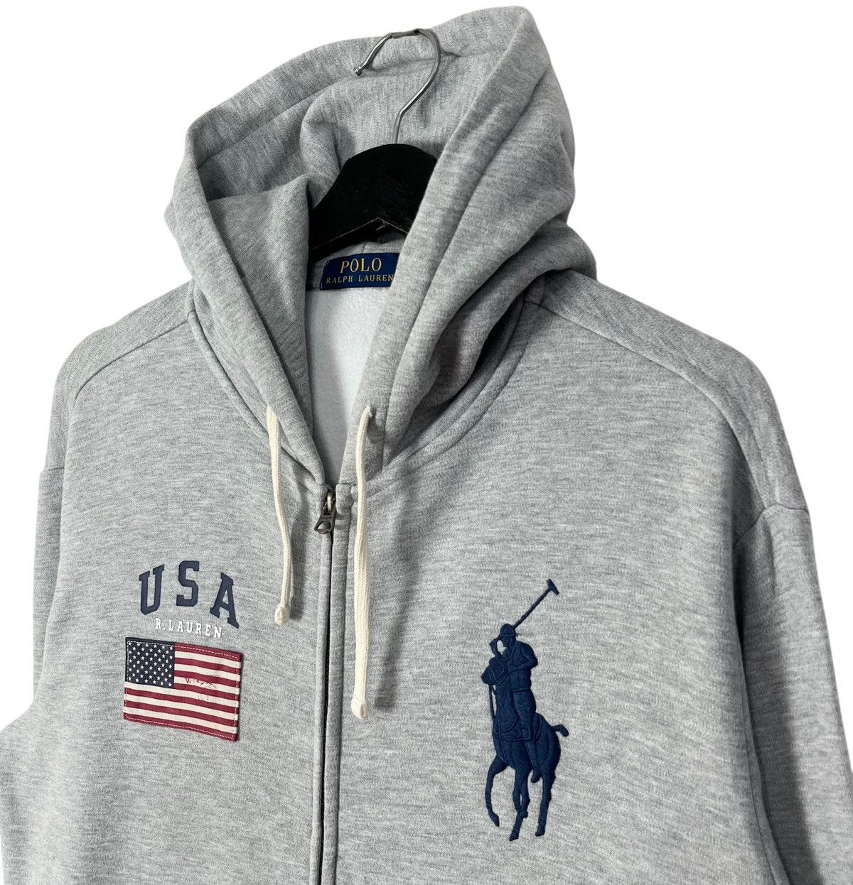 Designer × Polo Ralph Lauren Polo Ralph Lauren Zipper Hoodie Size US M / EU 48-50 / 2 - 4 Thumbnail