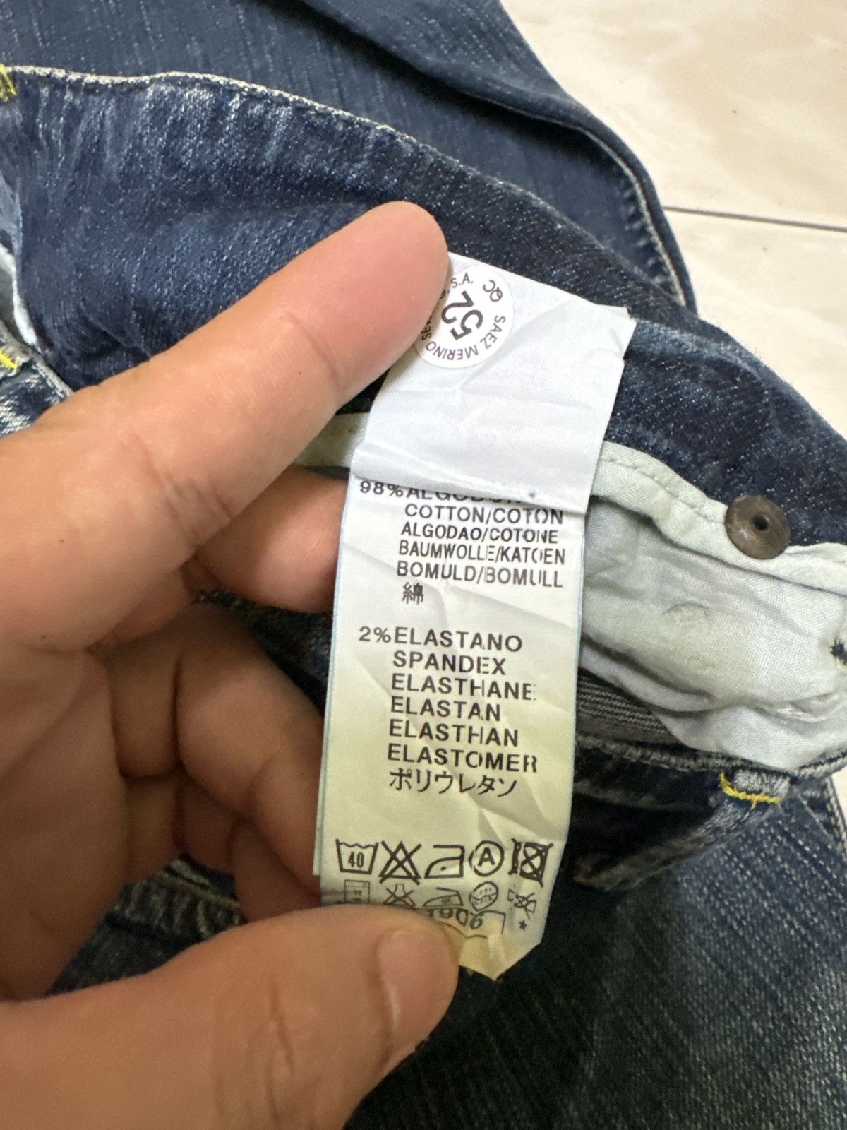 Japanese Brand × Tornado Mart FLARE LION JEANS STUDS POCKET DESIGN DENIM Size US 29 - 13 Thumbnail