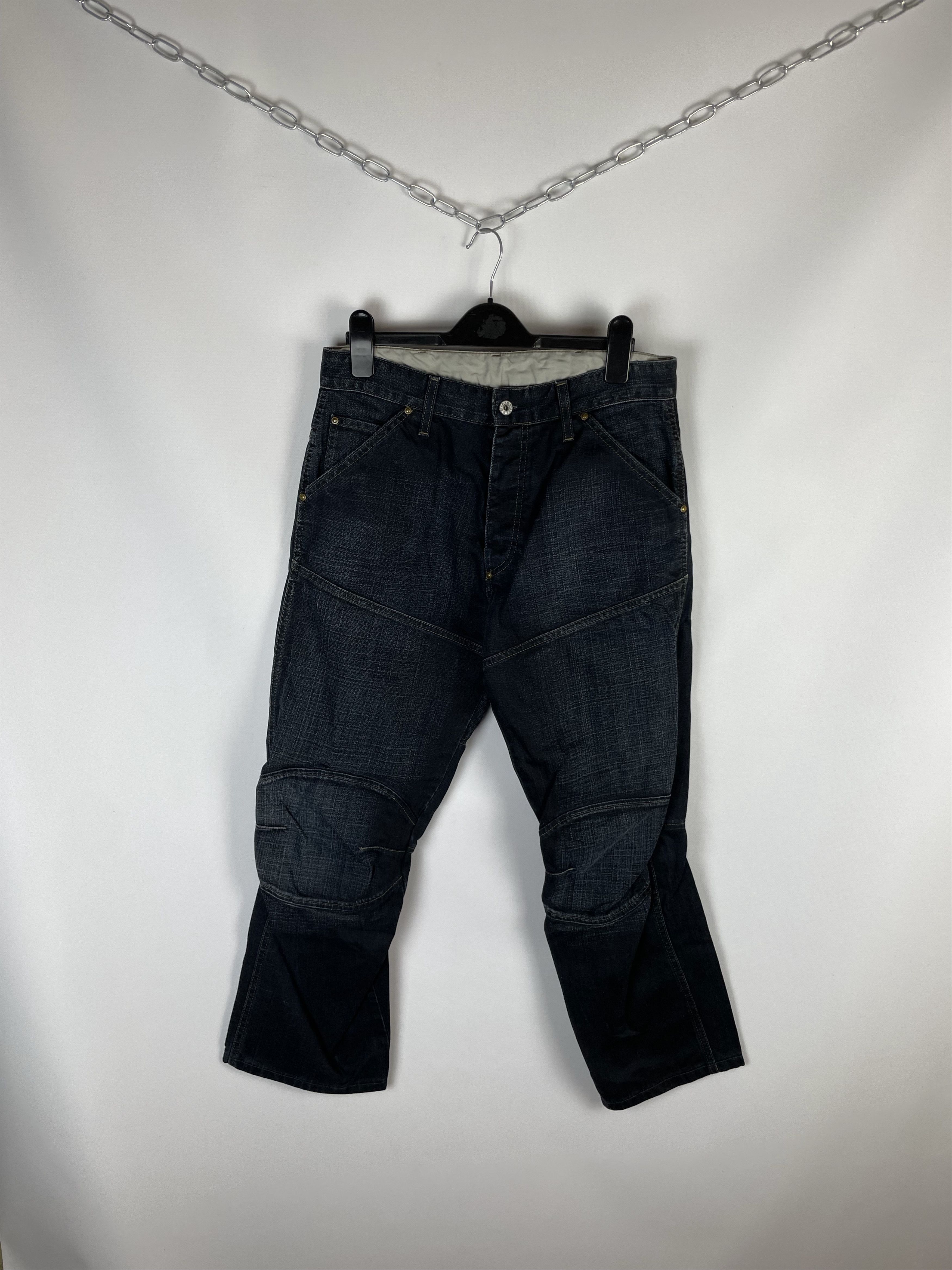 G-Star G-Star Raw Pants Double Knee Jeans Size US 33 - 5 Thumbnail