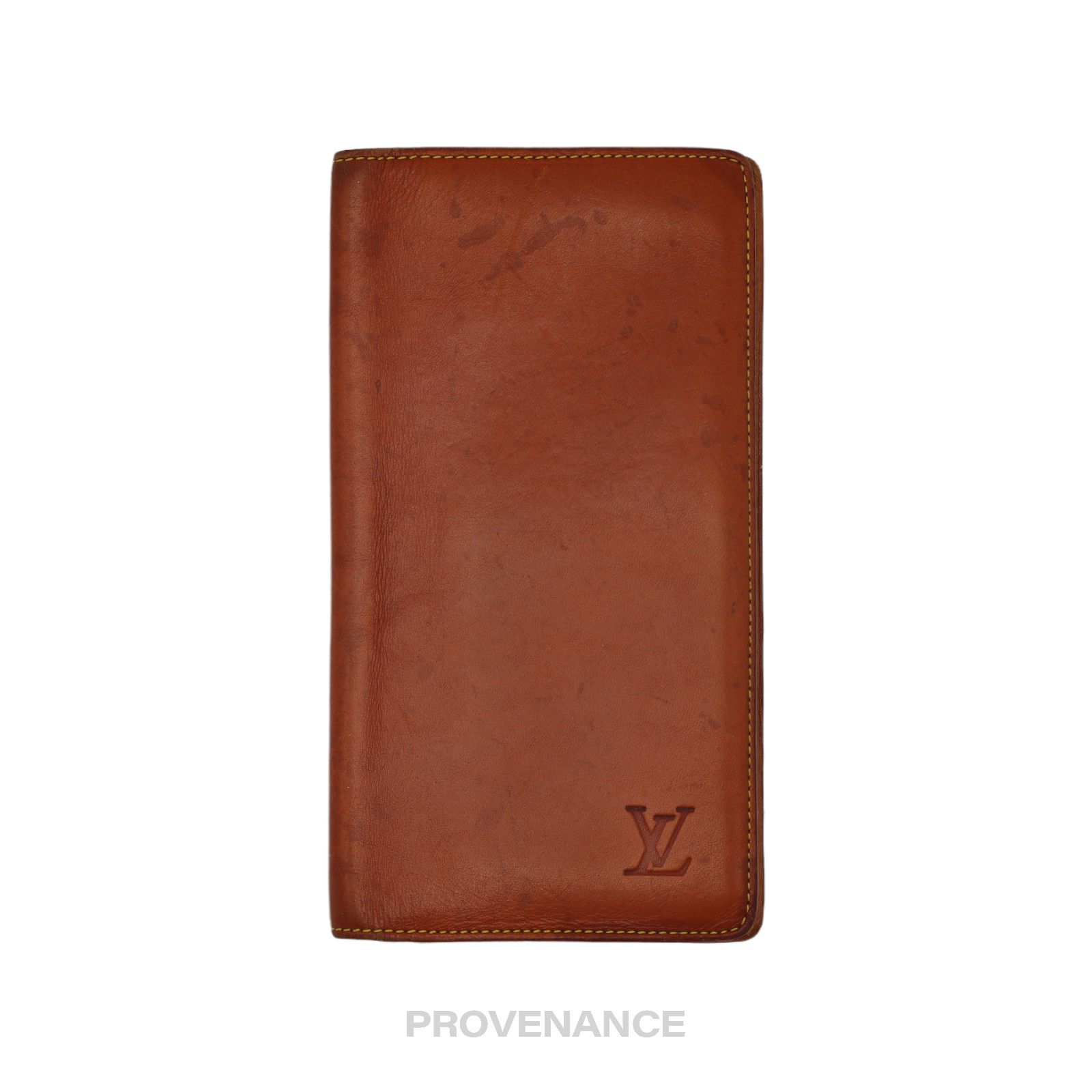 Louis Vuitton 🔴 Louis Vuitton Long Wallet - Nomade Caramel Leather Size ONE SIZE - 2 Thumbnail