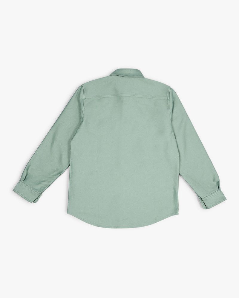GR10K o1mle0125 Fustian Shirt in Sage Green Size US L / EU 52-54 / 3 - 2 Thumbnail