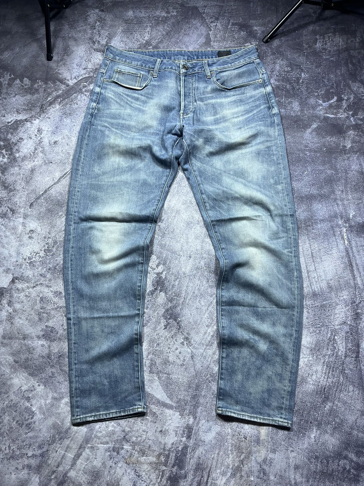 G-Star G-Star RAW Jeans Denim Vintage Streetwear Y2K Pashanim Size US 33 - 5 Thumbnail