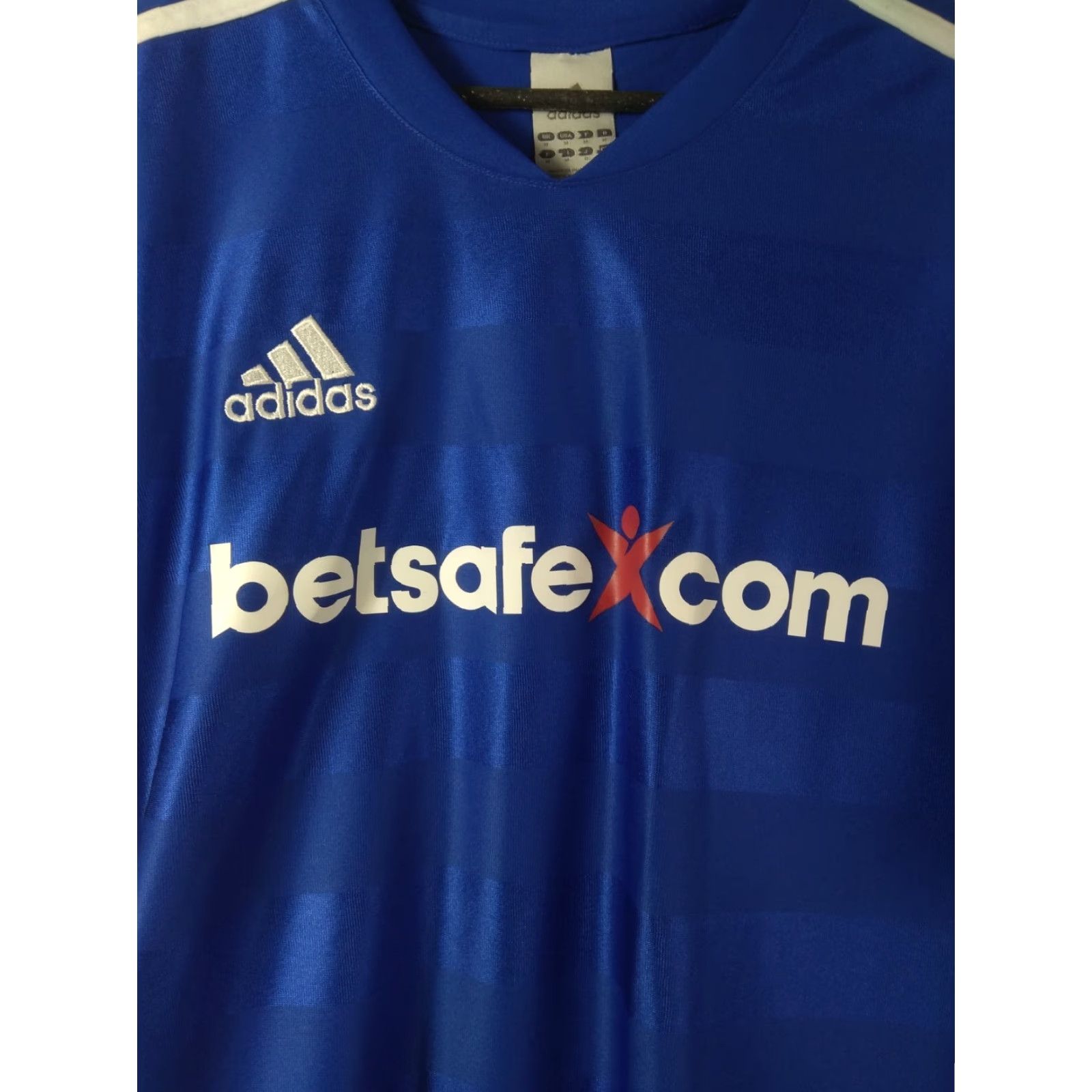 Adidas Adidas Jersey Men Size M Jersey Shirt Blue Adidas Mens Size US M / EU 48-50 / 2 - 4 Thumbnail