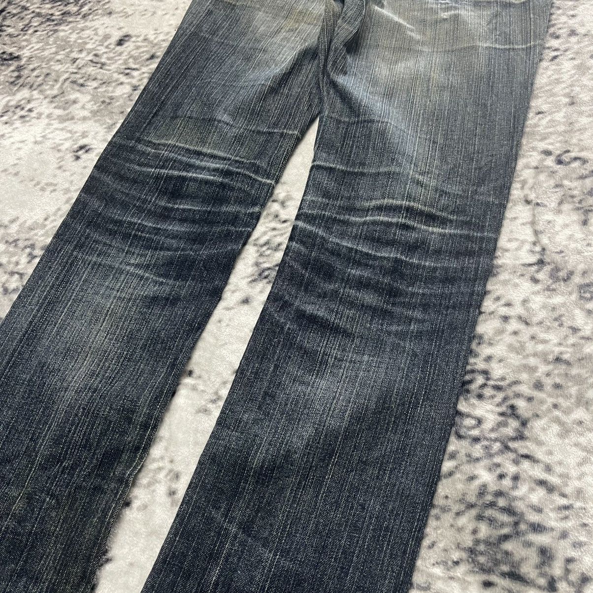 GOSTAR DE FUGA Gergia Love Fade Wash Embroidered Jeans Size 28" / US 6 / IT 42 - 13 Thumbnail