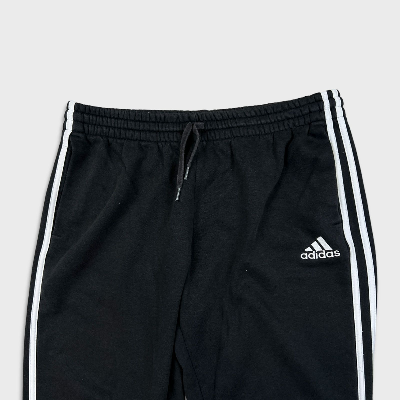 Adidas × Vintage Adidas Sweatpants Large Striped Spell Out Gym Fleece Jogger Size US 34 / EU 50 - 2 Thumbnail