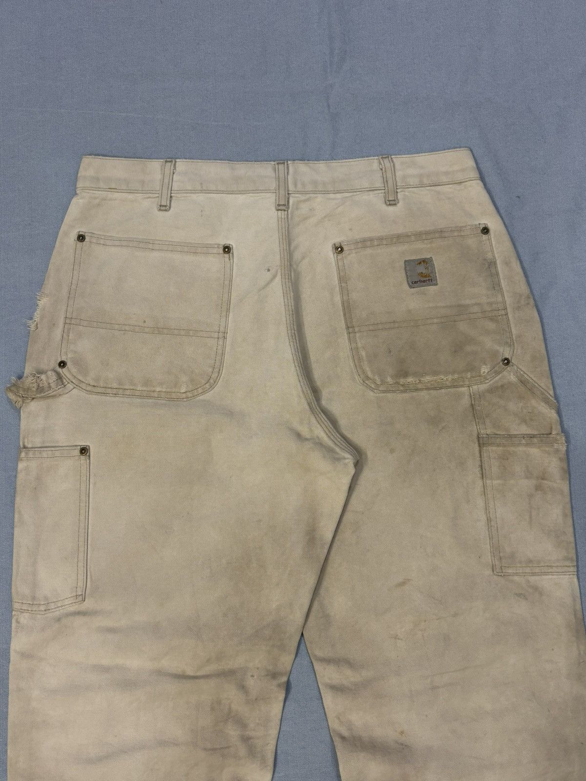 Carhartt Carhartt B01 BRN Double knee denim Size US 34 / EU 50 - 6 Thumbnail