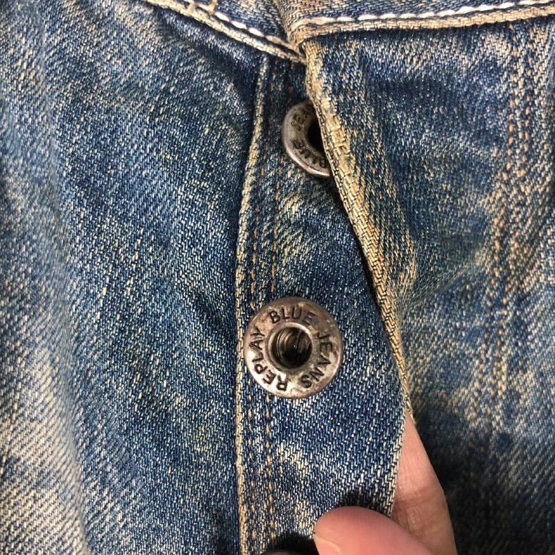 Replay Vintage 80's Replay Men Blue Jean Size US 30 / EU 46 - 8 Thumbnail