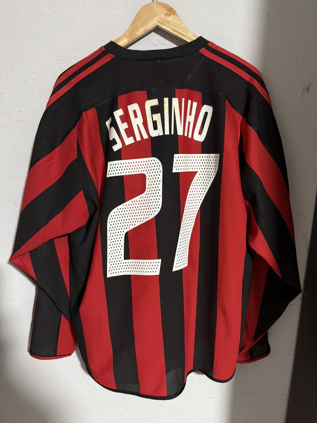 Adidas AC MILAN JERSEY Size US L / EU 52-54 / 3 - 6 Thumbnail
