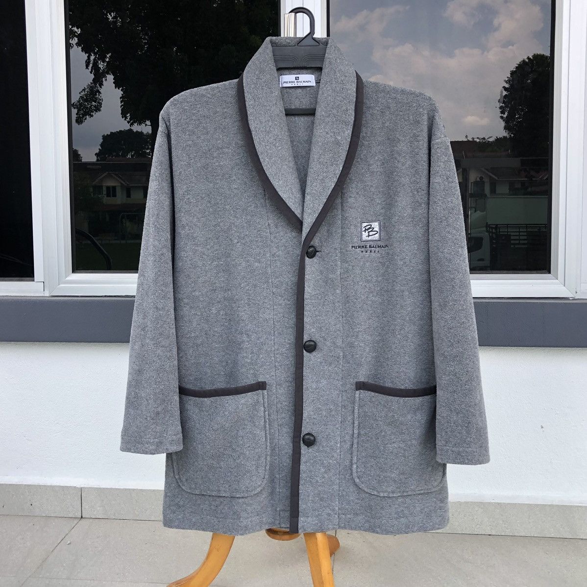 Pierre Balmain Pierre Balmain Paris Men Fleece Cardigan Casual Jacket Size US M / EU 48-50 / 2 - 6 Thumbnail