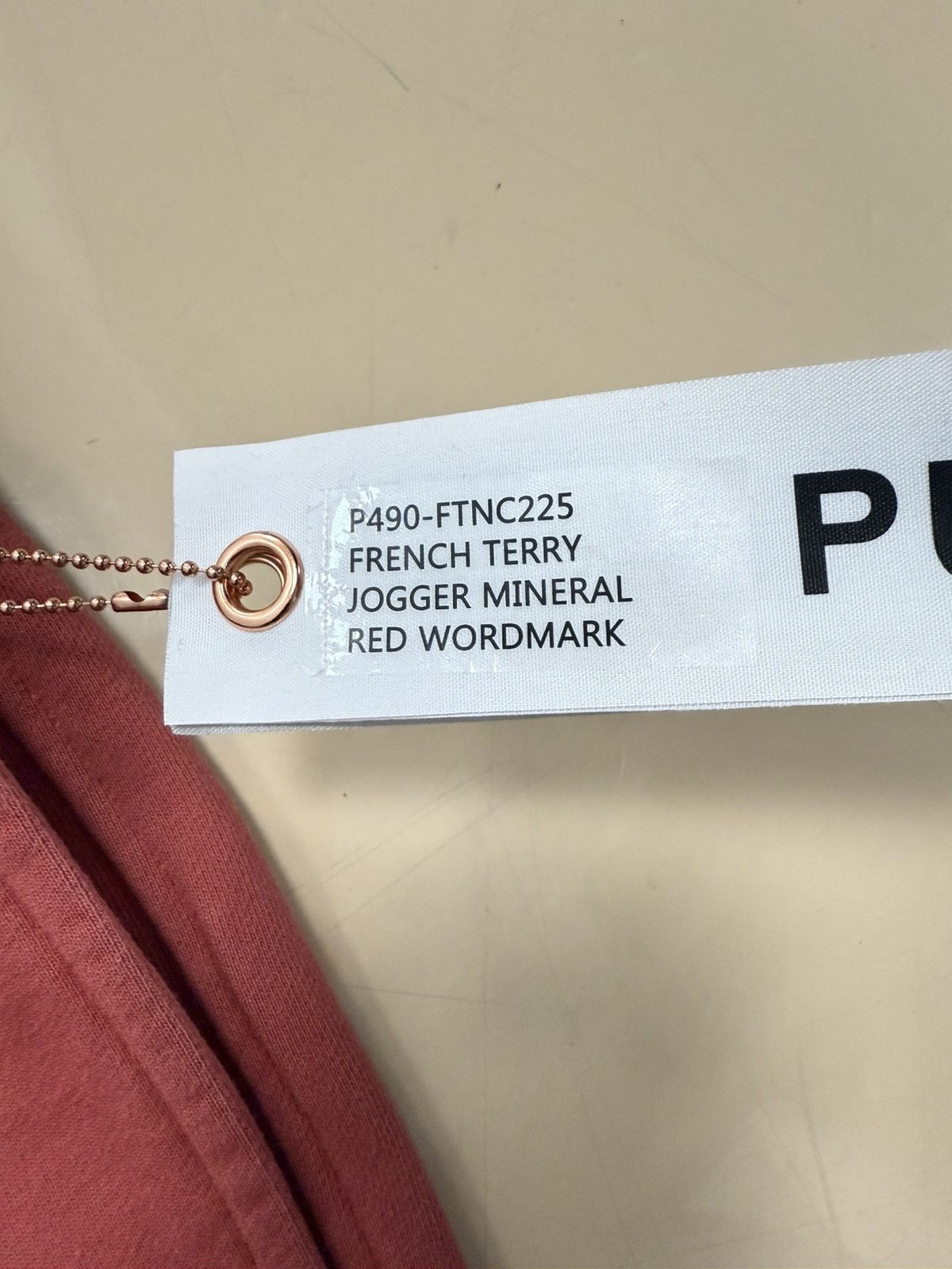 Purple Brand Purple Brand French Terry Mineral Red Size US 32 / EU 48 - 3 Thumbnail