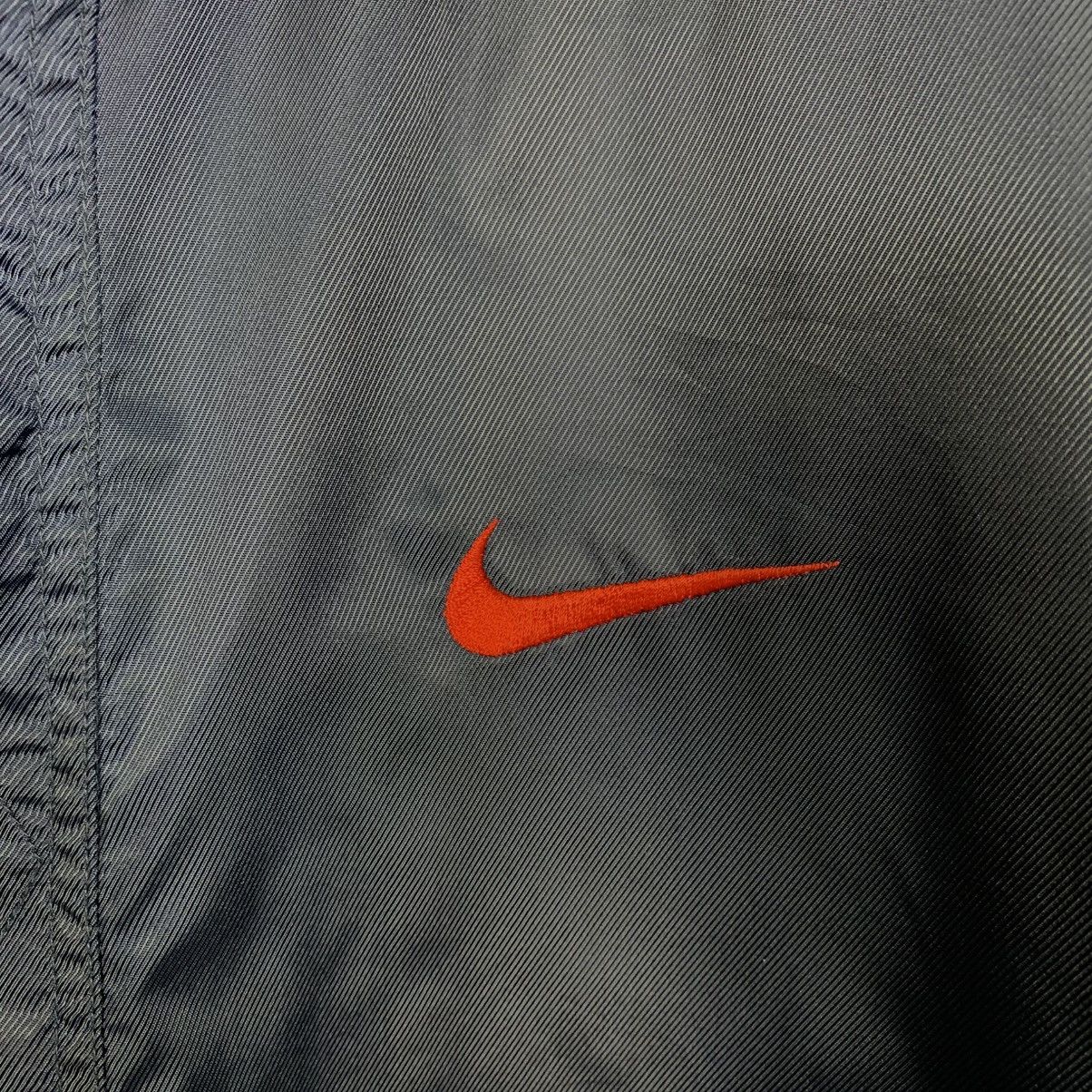 Nike Vintage 90s Nike Big Logo Long Jacket Size US L / EU 52-54 / 3 - 16 Thumbnail