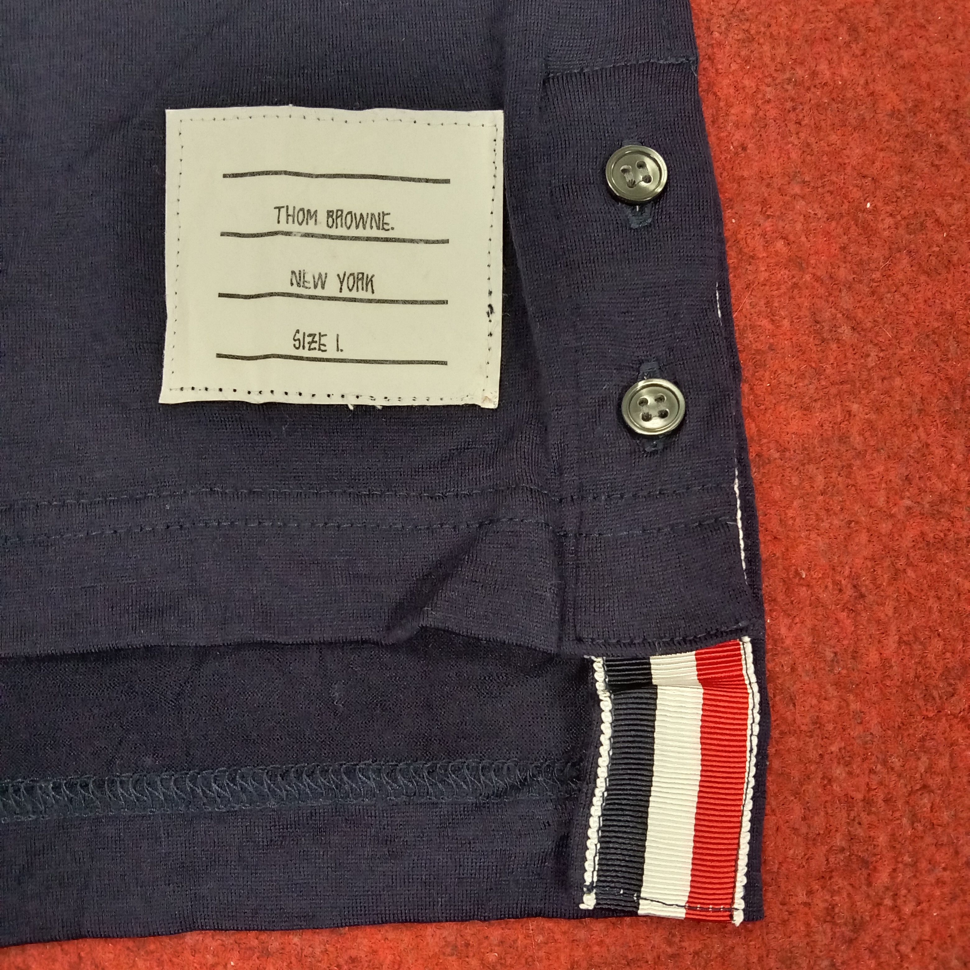 Thom Browne Thom Browne Polos Casual Style Size US S / EU 44-46 / 1 - 3 Thumbnail