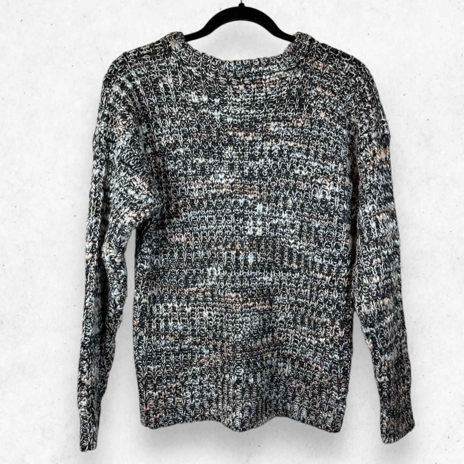 Other YarnWorks Chunky Knit Heavyweight Sweater Women's L Gray Size L / US 10 / IT 46 - 2 Thumbnail