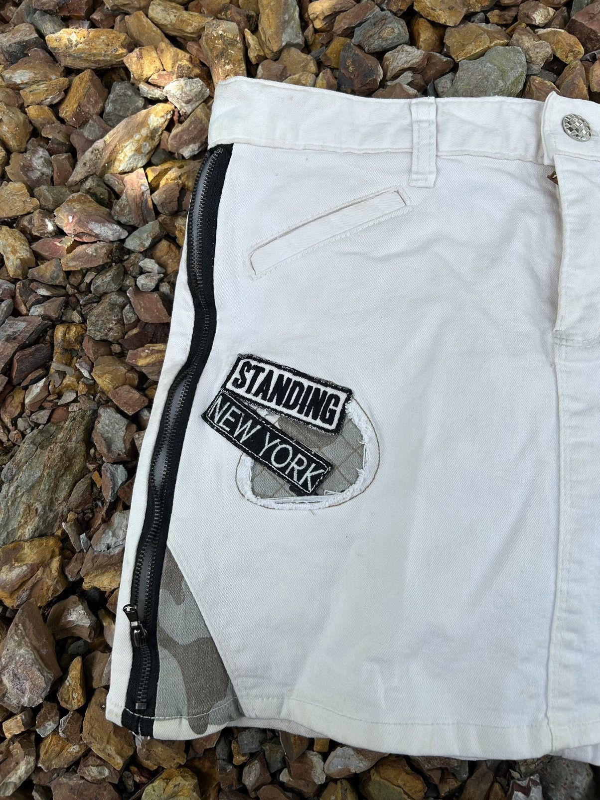 Hysteric Glamour × Japanese Brand Peace Love Japanese Mini Skirt Y2K Size 24" / US 00 / IT 34 - 4 Thumbnail