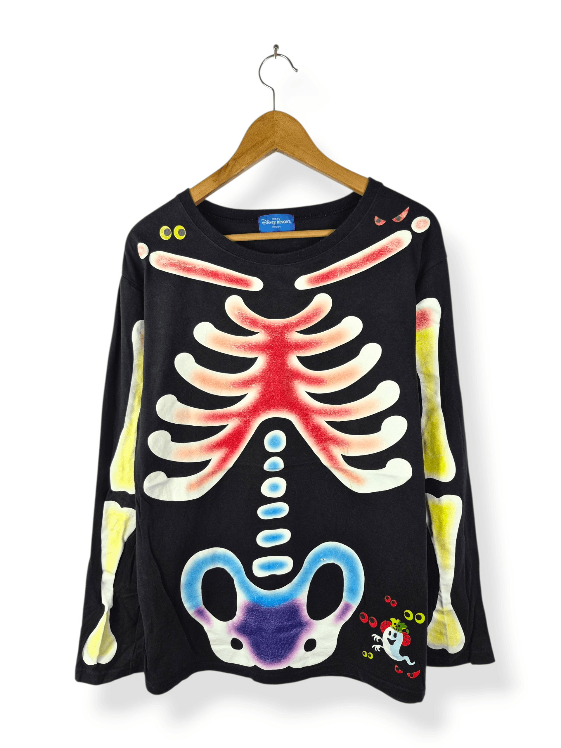 Disney 🔥 Disney Halloween Skulls Anatomy Tee Size US L / EU 52-54 / 3 - 1 Thumbnail