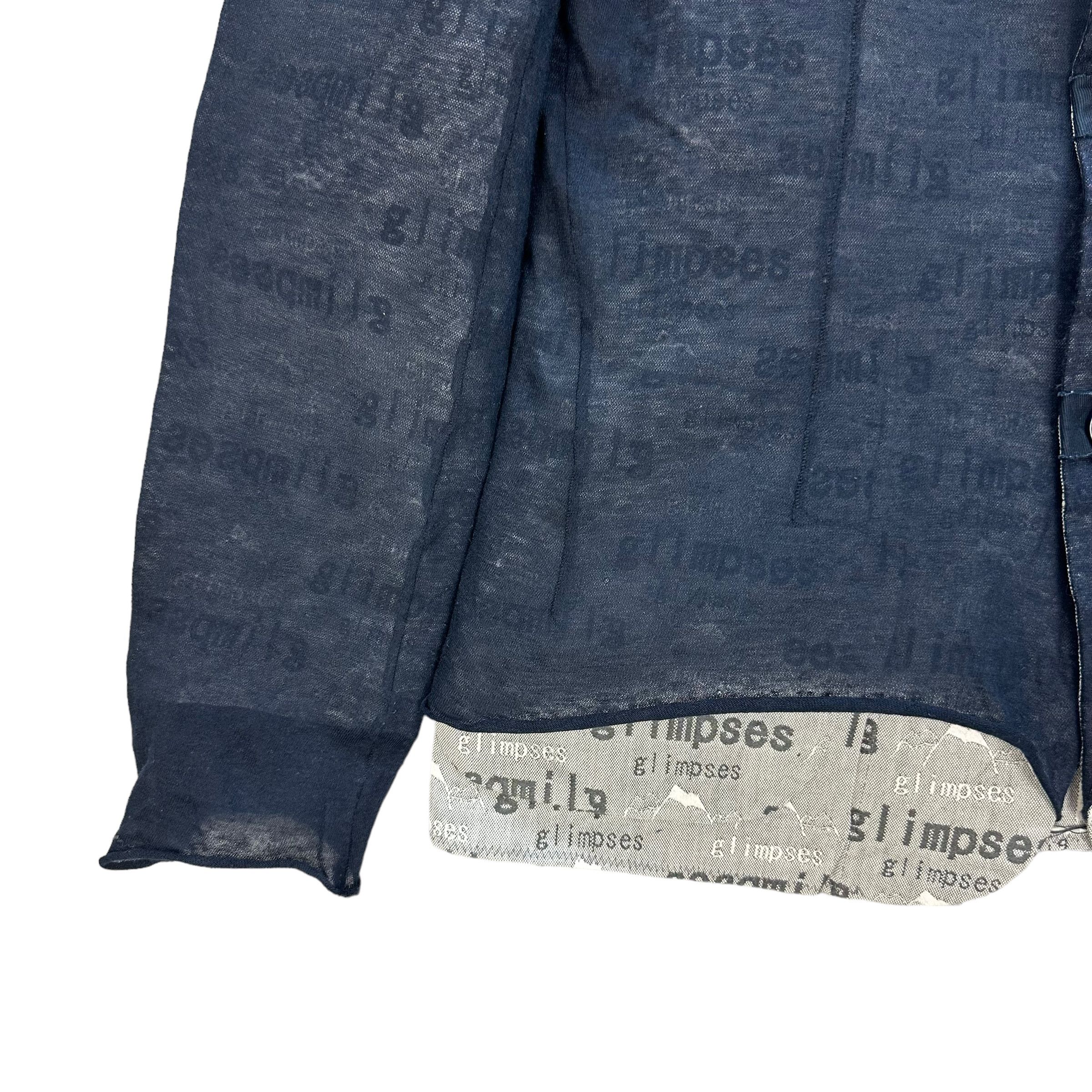 Kolor SS2011 KOLOR GLIMPSES DOUBLE LAYER CASUAL JACKET #8983-44 Size US S / EU 44-46 / 1 - 5 Thumbnail