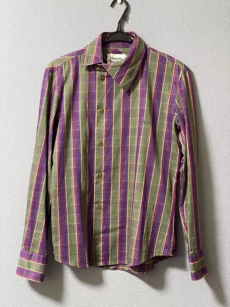 Vivienne Westwood Vivienne Westwood Unusual purple shirt Size US S / EU 44-46 / 1 - 1 Thumbnail