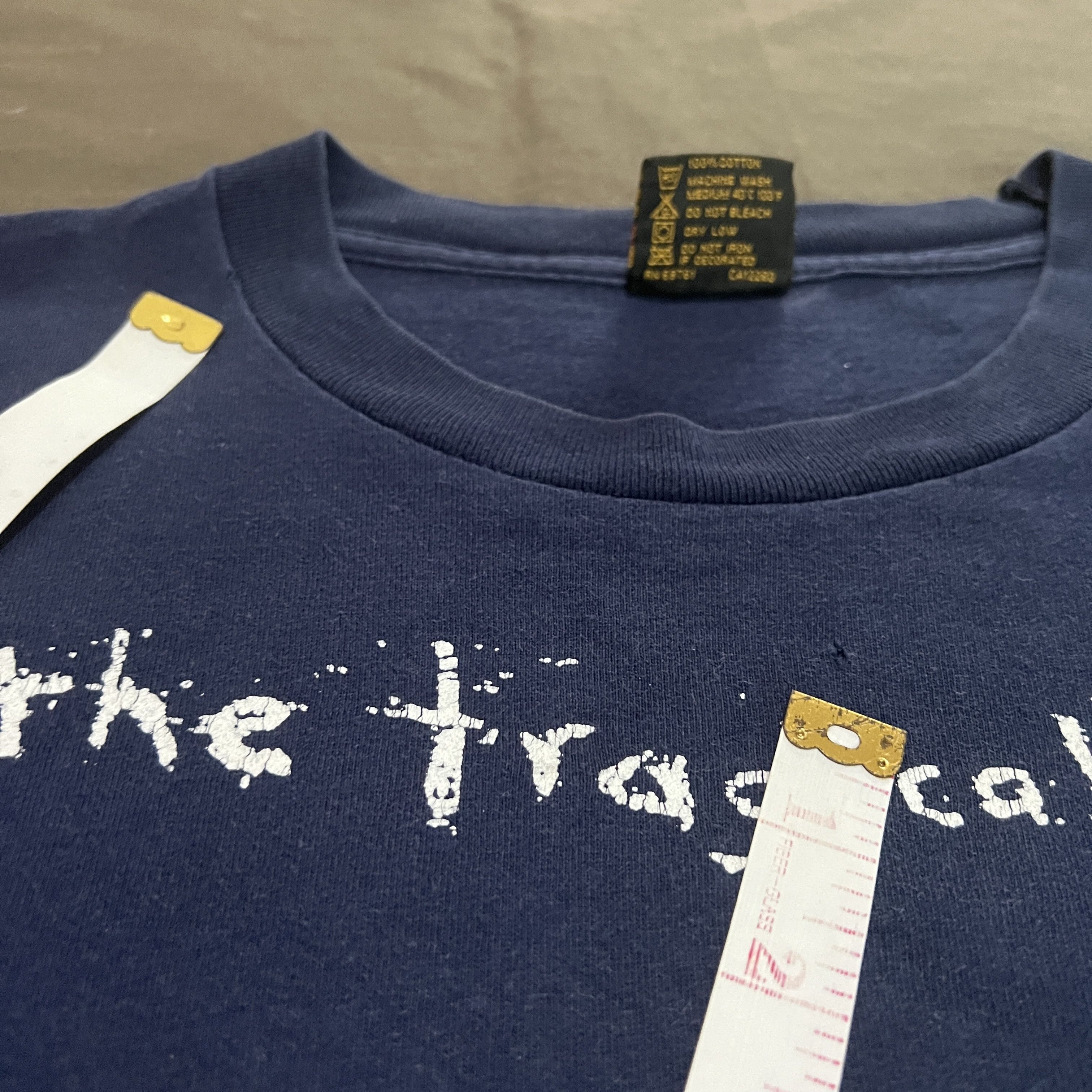 Band Tees Vintage 90s The Tragically Hip Day For Night Album Promo Tee Size US XL / EU 56 / 4 - 5 Thumbnail