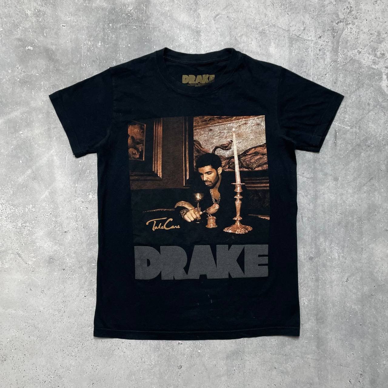 Drake × October's Very Own × Rap Tees 2012 Drake Take Care Album T Shirt Size S Size US S / EU 44-46 / 1 - 1 Thumbnail