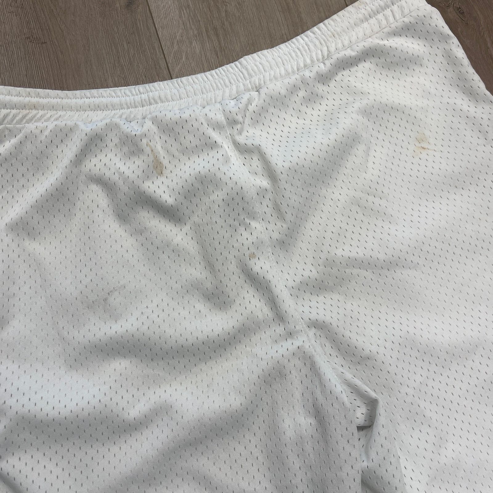 Off-White Off-White Blue Collar White Black mesh shorts size Large B7 Size US 38 / EU 54 - 4 Thumbnail