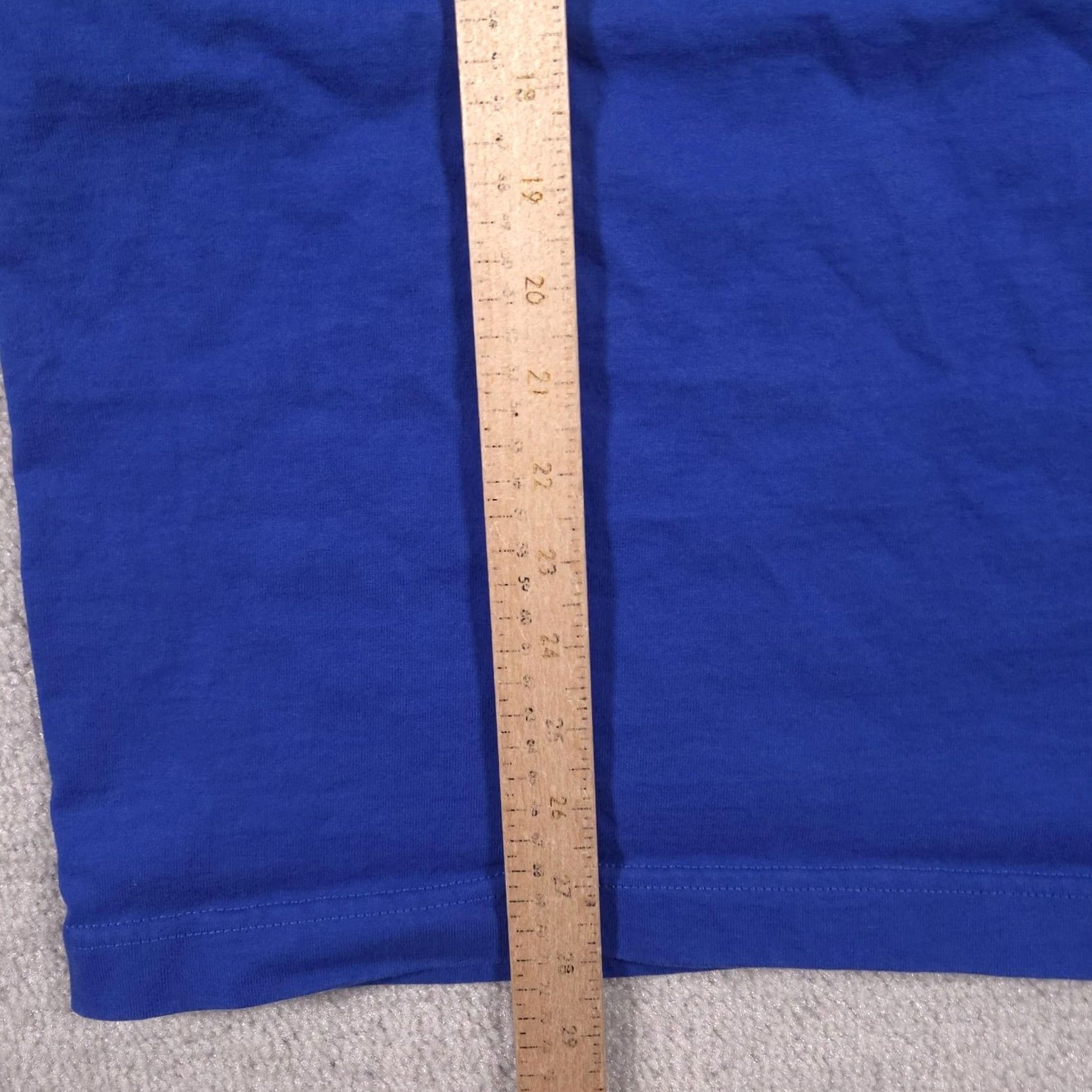 Wilson VINTAGE Wilson Shirt Mens Medium Blue Blank Crewneck Tee Made USA Cotton 90s Size US M / EU 48-50 / 2 - 7 Thumbnail