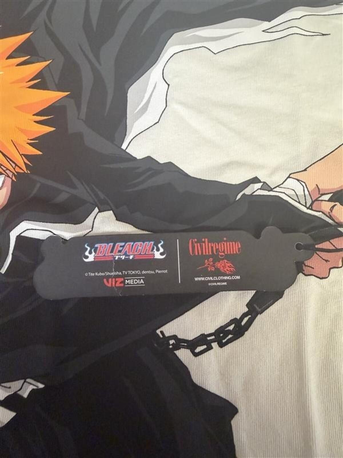 Civil Regime Civil Regime Bleach Ichigo Graphic M White Anime Streetwear Size US M / EU 48-50 / 2 - 6 Thumbnail