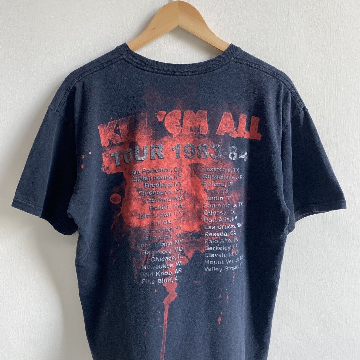 Metallica VINTAGE Y2K METALLICA BAND T-SHIRT Size US L / EU 52-54 / 3 - 5 Thumbnail